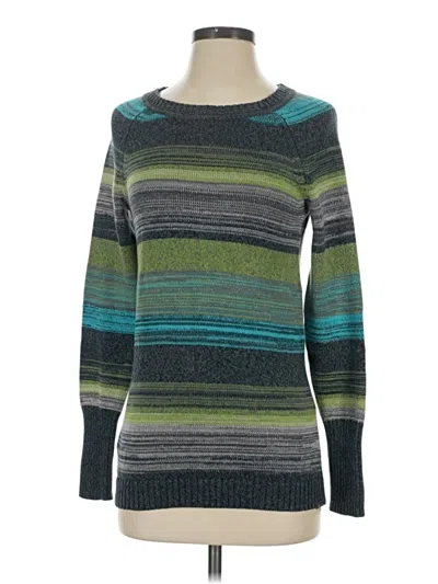 Pre-owned Eddie Bauer Pullover Sweater In Teal