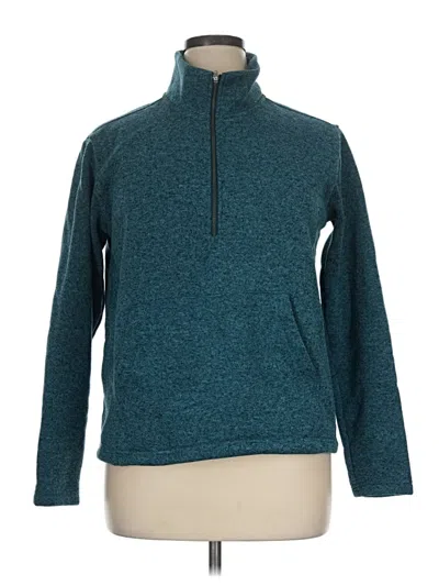 Pre-owned Eddie Bauer Pullover Sweater In Teal