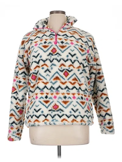 Pre-owned Eddie Bauer Pullover Sweater In White
