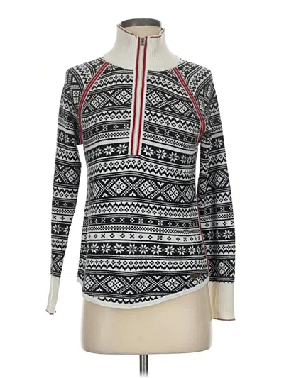 Pre-owned Eddie Bauer Pullover Sweater In White