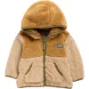 Eddie Bauer Quest Plush Faux Fur Hooded Jacket In Brown
