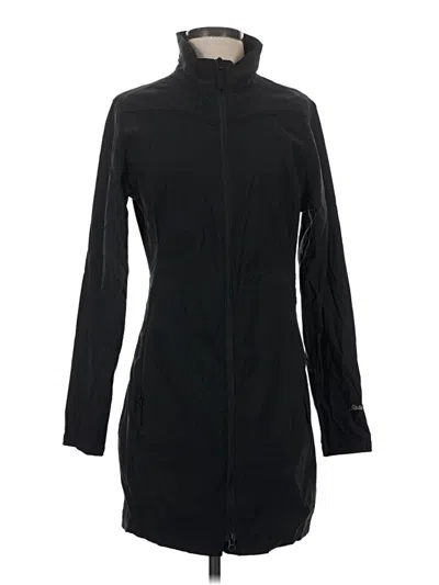Pre-owned Eddie Bauer Raincoat In Black