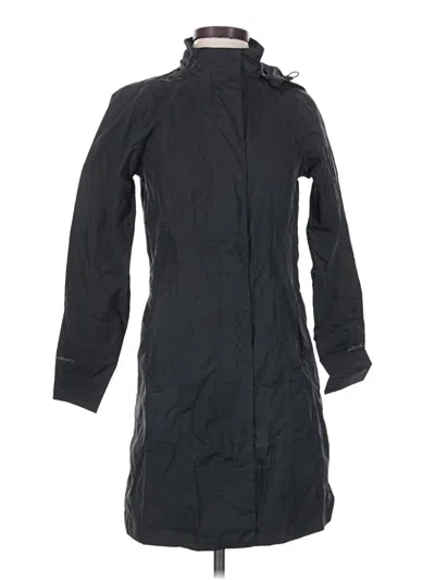 Pre-owned Eddie Bauer Raincoat In Black