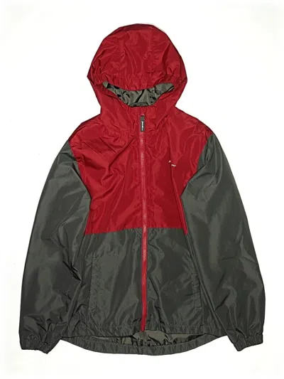 Pre-owned Eddie Bauer Kids' Raincoat In Gray