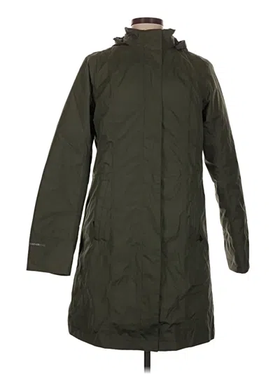 Pre-owned Eddie Bauer Raincoat In Green