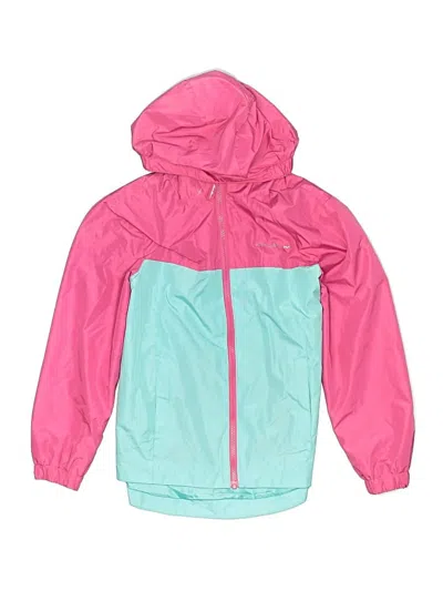 Pre-owned Eddie Bauer Kids' Raincoat In Pink