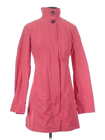 Pre-owned Eddie Bauer Raincoat In Pink