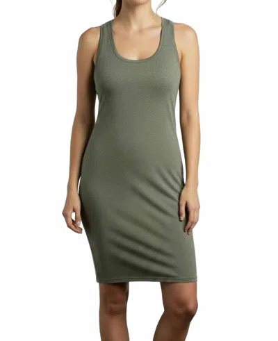 Eddie Bauer Resolution Athletic Tank Mini Dress In Gray In Grey