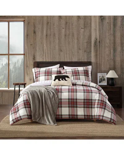 EDDIE BAUER EDDIE BAUER SERENDIPITY PLAID COTTON FLANNEL COMFORTER SET