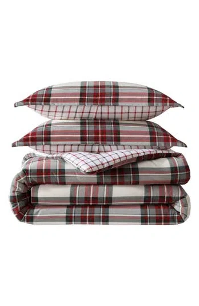 Eddie Bauer Serendipity Plaid Flannel Comforter Set In Multi