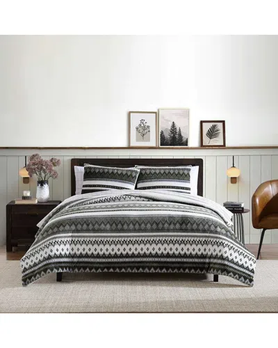EDDIE BAUER EDDIE BAUER SHELTON FAIR ISLE PLUSH COMFORTER SET