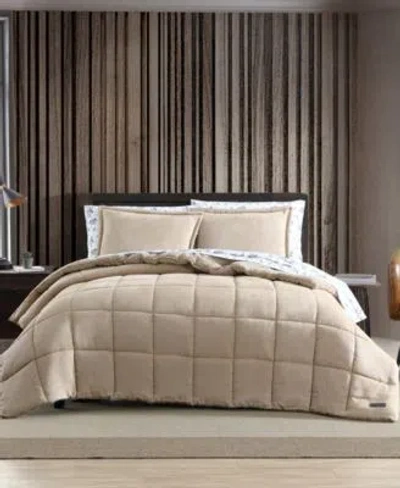 Eddie Bauer Sherwood Micro Suede Comforter Sets In Neutral