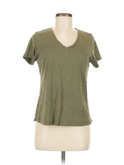 Pre-owned Eddie Bauer Short Sleeve T-shirt In Blue