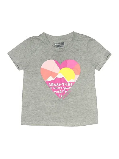 Pre-owned Eddie Bauer Kids' Short Sleeve T-shirt In Gray