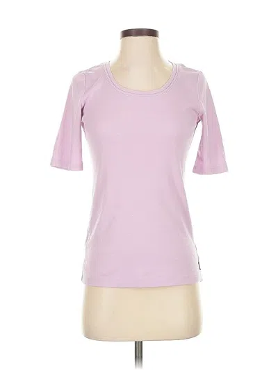 Pre-owned Eddie Bauer Short Sleeve T-shirt In Pink