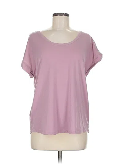 Pre-owned Eddie Bauer Short Sleeve T-shirt In Pink