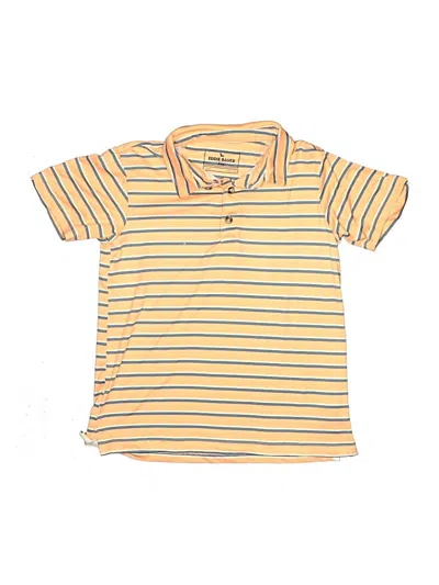 Pre-owned Eddie Bauer Kids' Short Sleeve Top Yellow Tops