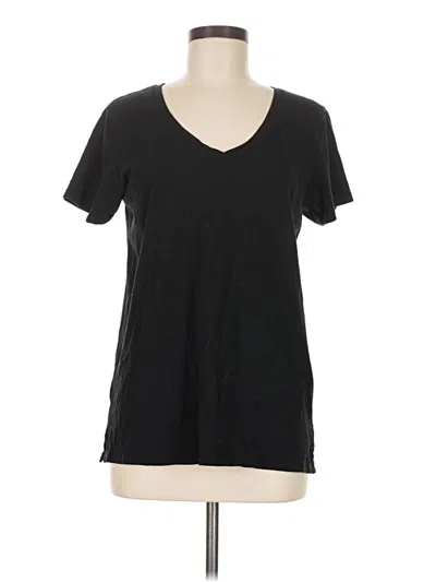 Pre-owned Eddie Bauer Short Sleeve T-shirt In Black