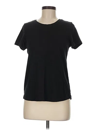 Pre-owned Eddie Bauer Short Sleeve T-shirt In Black