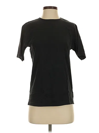 Pre-owned Eddie Bauer Short Sleeve T-shirt In Black