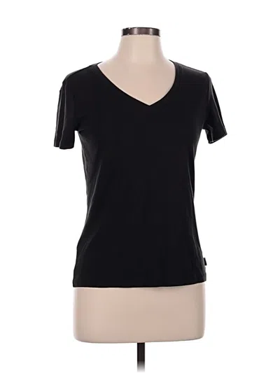 Pre-owned Eddie Bauer Short Sleeve T-shirt In Black