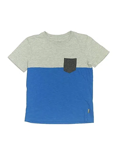 Pre-owned Eddie Bauer Kids' Short Sleeve T-shirt In Blue