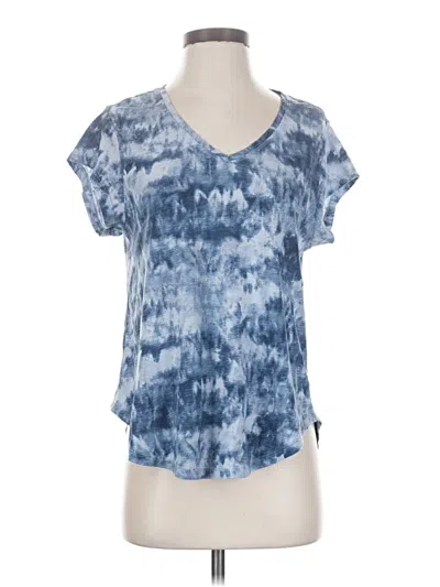 Pre-owned Eddie Bauer Short Sleeve T-shirt In Blue