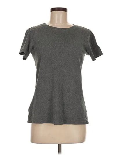 Pre-owned Eddie Bauer Short Sleeve T-shirt In Gray