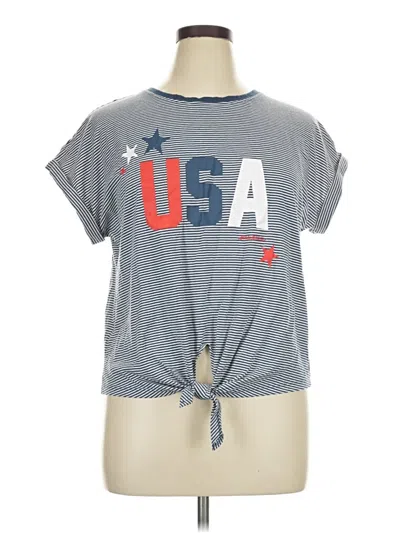 Pre-owned Eddie Bauer Short Sleeve T-shirt In Gray