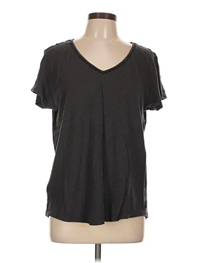 Pre-owned Eddie Bauer Short Sleeve T-shirt In Gray