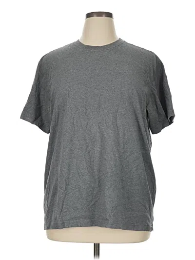 Pre-owned Eddie Bauer Short Sleeve T-shirt In Gray