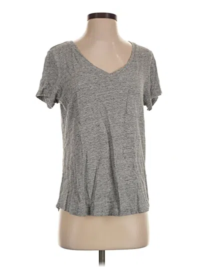 Pre-owned Eddie Bauer Short Sleeve T-shirt In Gray