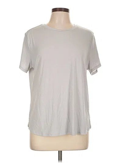 Pre-owned Eddie Bauer Short Sleeve T-shirt In Gray