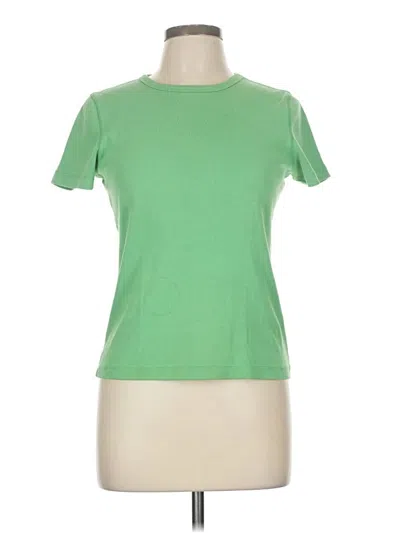 Pre-owned Eddie Bauer Short Sleeve T-shirt In Green