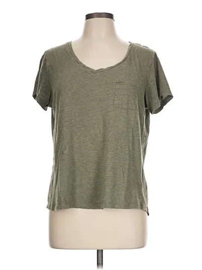 Pre-owned Eddie Bauer Short Sleeve T-shirt In Green