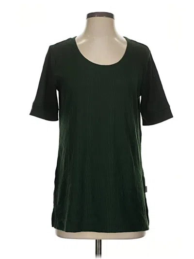 Pre-owned Eddie Bauer Short Sleeve T-shirt In Green
