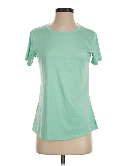 Pre-owned Eddie Bauer Short Sleeve T-shirt In Green
