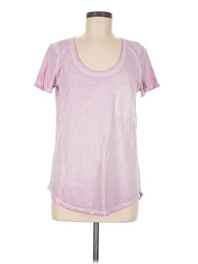 Pre-owned Eddie Bauer Short Sleeve T-shirt In Pink