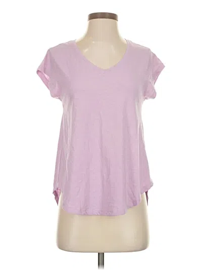 Pre-owned Eddie Bauer Short Sleeve T-shirt In Pink