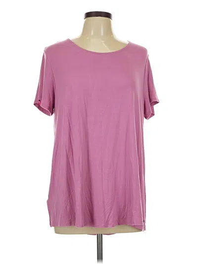 Pre-owned Eddie Bauer Short Sleeve T-shirt In Pink