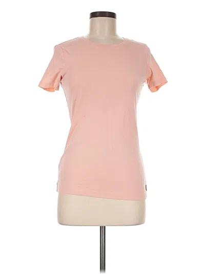Pre-owned Eddie Bauer Short Sleeve T-shirt In Pink