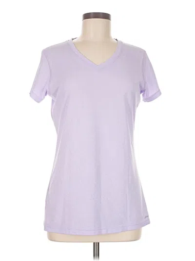 Pre-owned Eddie Bauer Short Sleeve T-shirt In Purple