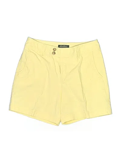 Pre-owned Eddie Bauer Shorts In Yellow