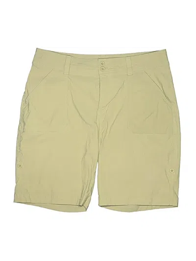 Pre-owned Eddie Bauer Shorts In Yellow