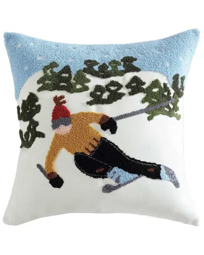 EDDIE BAUER EDDIE BAUER SKI HILLS SOLID DECORATIVE PILLOW