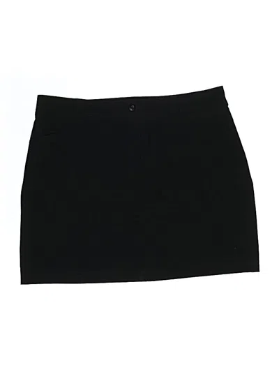 Pre-owned Eddie Bauer Skort In Black
