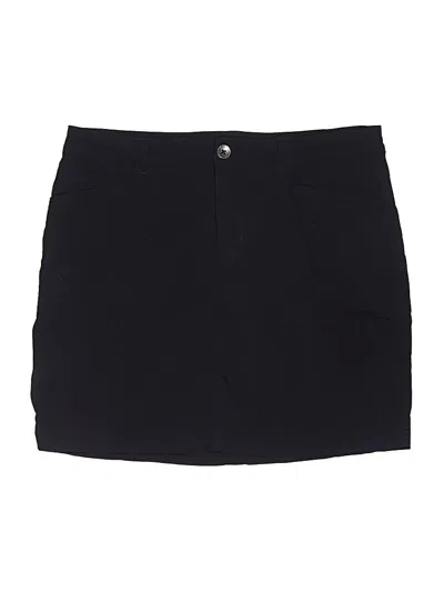 Pre-owned Eddie Bauer Skort In Black