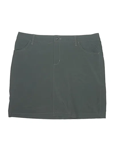 Pre-owned Eddie Bauer Skort In Gray