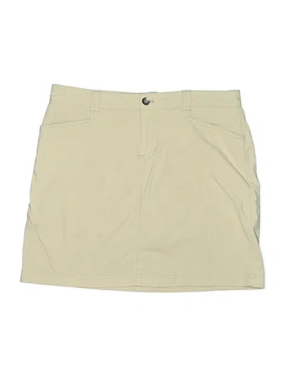 Pre-owned Eddie Bauer Skort In Tan