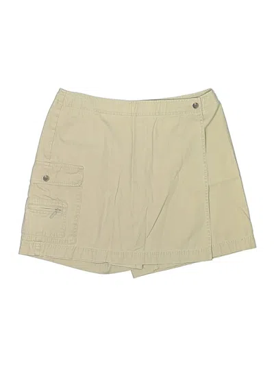 Pre-owned Eddie Bauer Skort In Tan